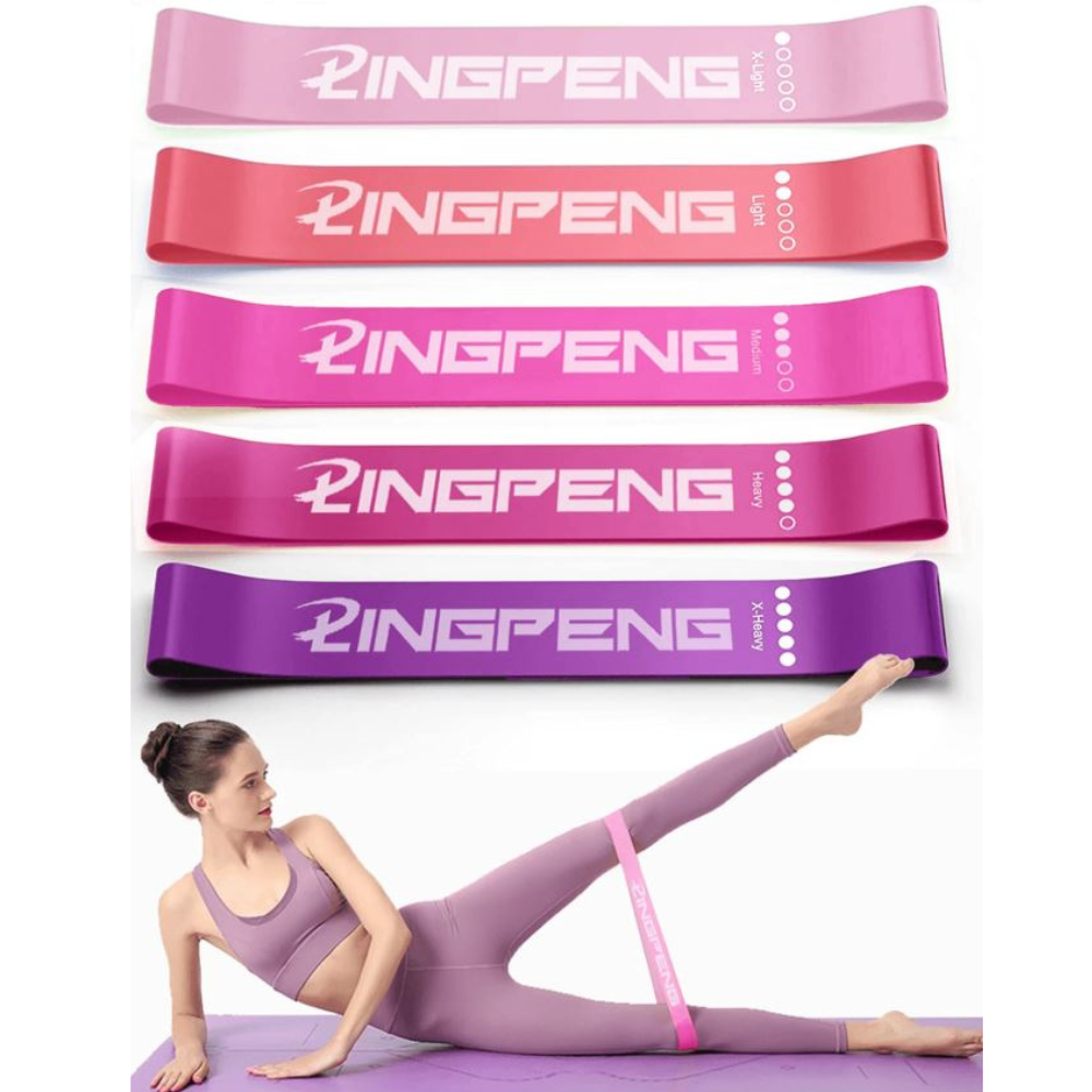 1pc Resistance Band Yoga Pilates Elastic Exercise Band Fitness Gym Sports Accessories