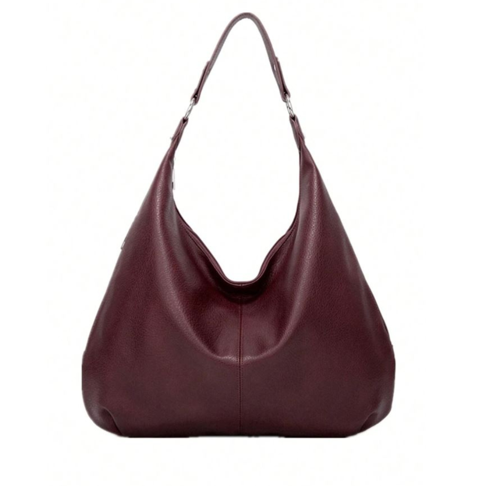 Vintage Tote Bag For Women, New Fashion Large Capacity Shoulder Handbag, Soft Leather Underarm Bag