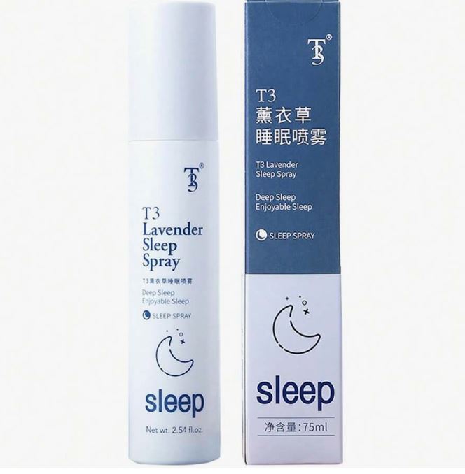 1pc Lavender Pillow-Side Sleep Aromatherapy Spray, 75ml, Promotes Sleep, Reduces Stress, & Eliminates Odors