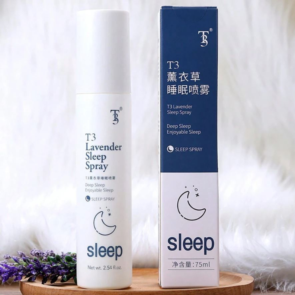 1pc Lavender Pillow-Side Sleep Aromatherapy Spray, 75ml, Promotes Sleep, Reduces Stress, & Eliminates Odors