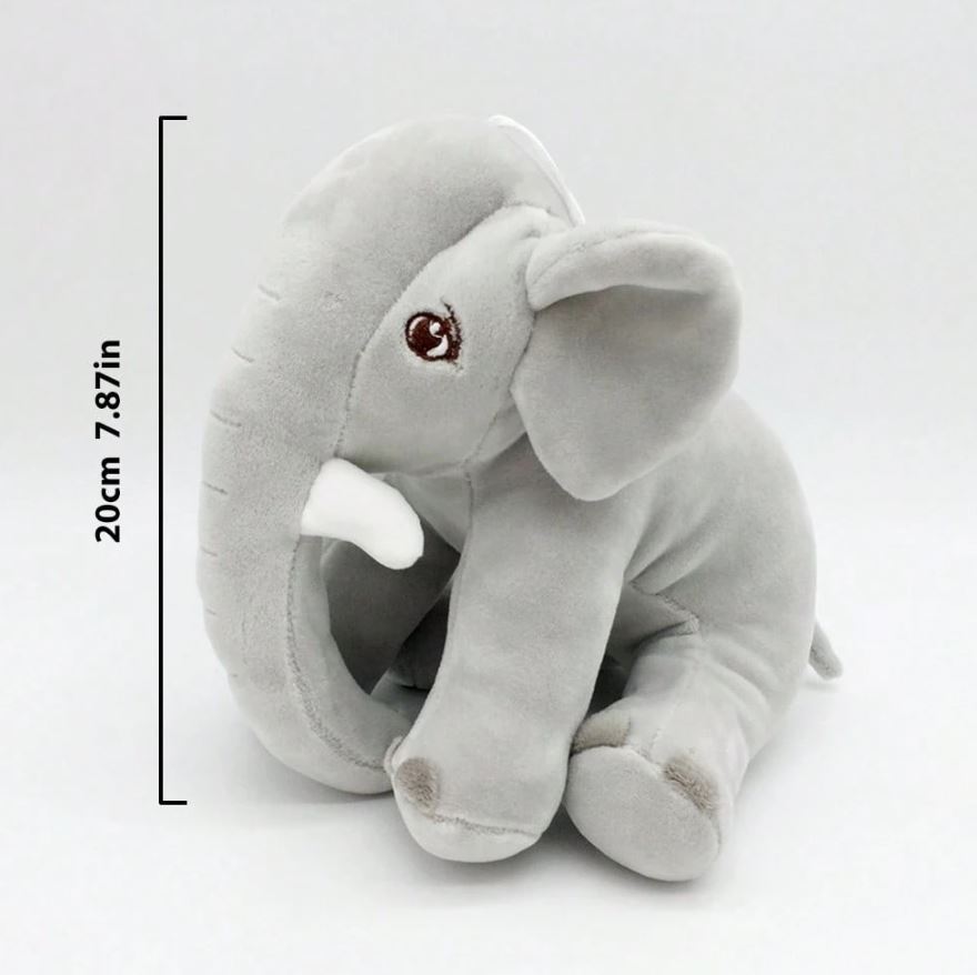 20CM Ins Kawaii Elephant Plush Toy Stuffed Soft Animal Elephant Doll For Appease Toy Children Kids Birthday Decor Gift