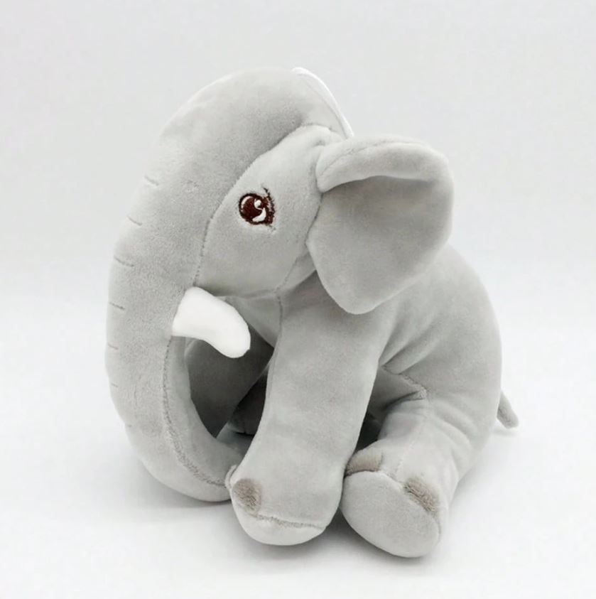 20CM Ins Kawaii Elephant Plush Toy Stuffed Soft Animal Elephant Doll For Appease Toy Children Kids Birthday Decor Gift